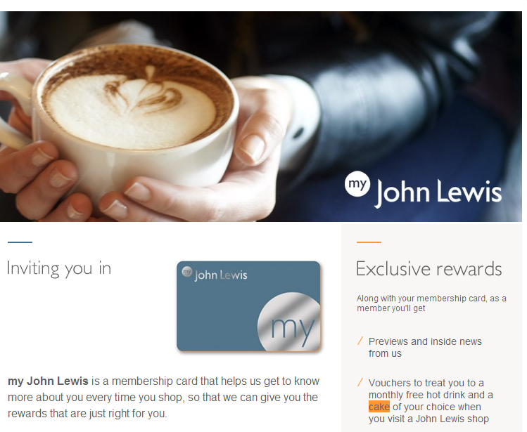 John Lewis Free Hot Drink And Cake John Lewis Free Hot Drink And Cake
