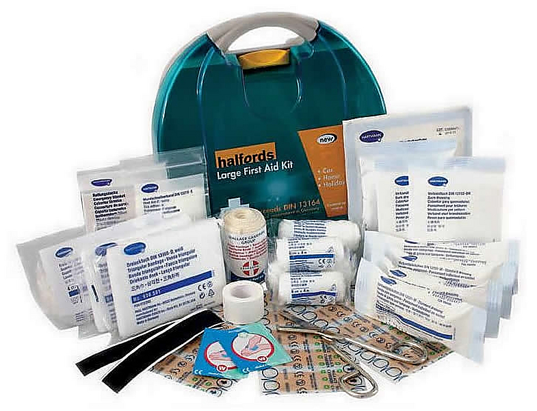Halfords Large First Aid Kit HALF PRICE £10 Gratisfaction UK
