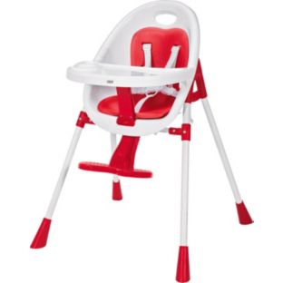 BARGAIN Mamas and Papas Bop Highchair Red WAS £49.99 NOW £24.99 at