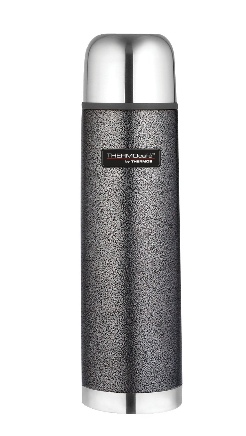 BARGAIN Thermos Thermocafe 1.0 Litre Stainless Steel Hammertone Flask