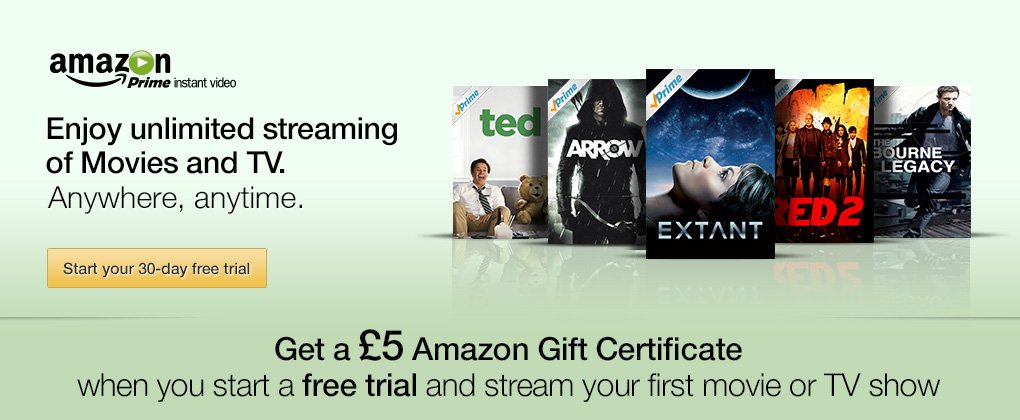 30 day free trial movies