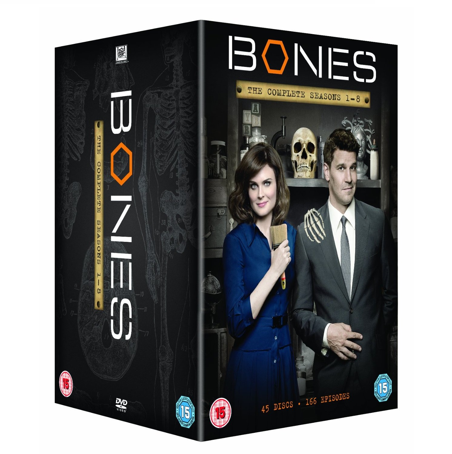 BARGAIN Bones – Season 1-8 [DVD] JUST £37.17 At Amazon | Gratisfaction UK1492 x 1500