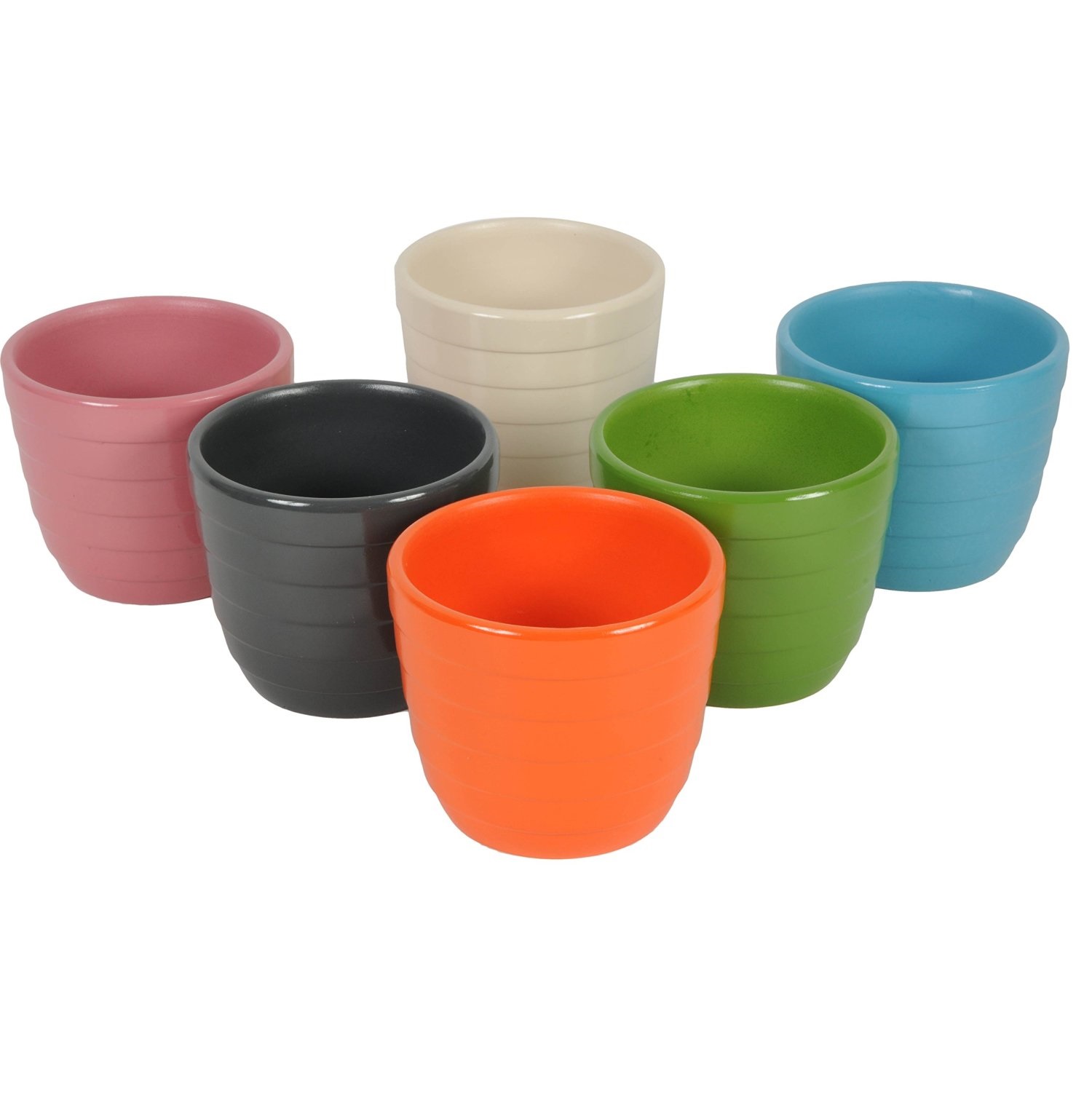 BARGAIN Lifetime Garden Plant Pot (Pack of 6) MultiColoured JUST £1.