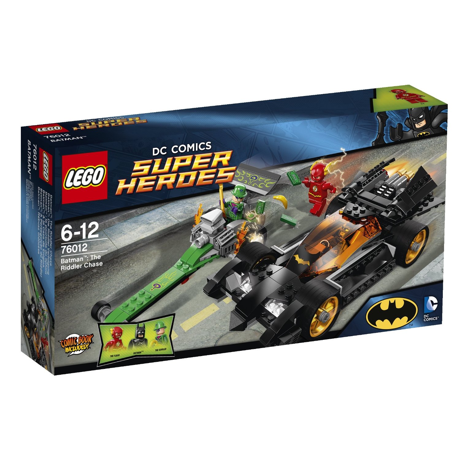 BARGAIN LEGO Super Heroes 76012: Batman: The Riddler Chase NOW £17.51 At Amazon | Gratisfaction UK