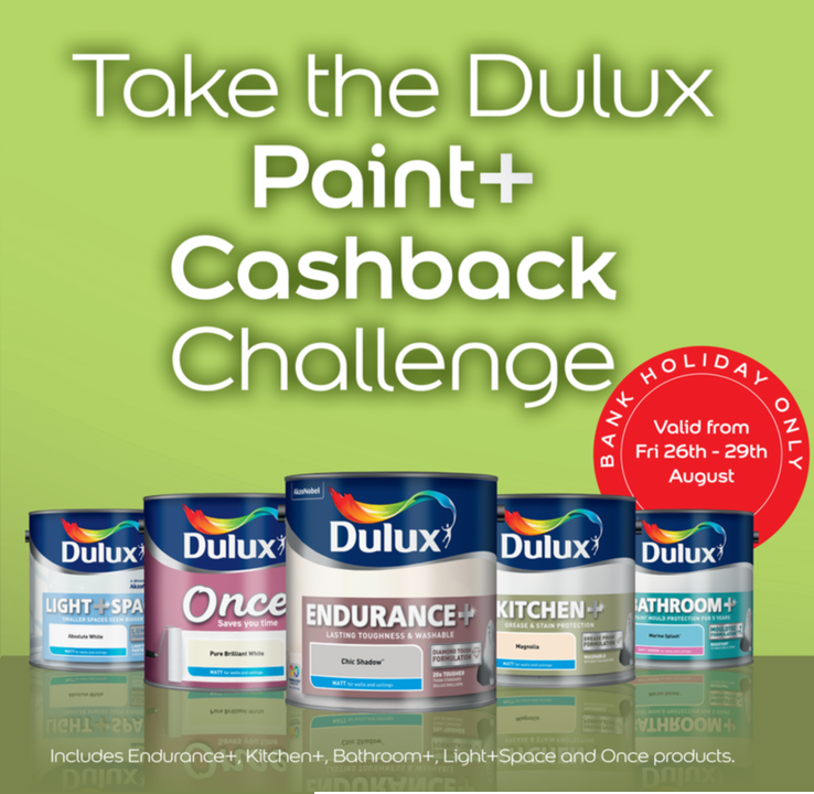 FREE Dulux Paint (25 Litres) Gratisfaction UK
