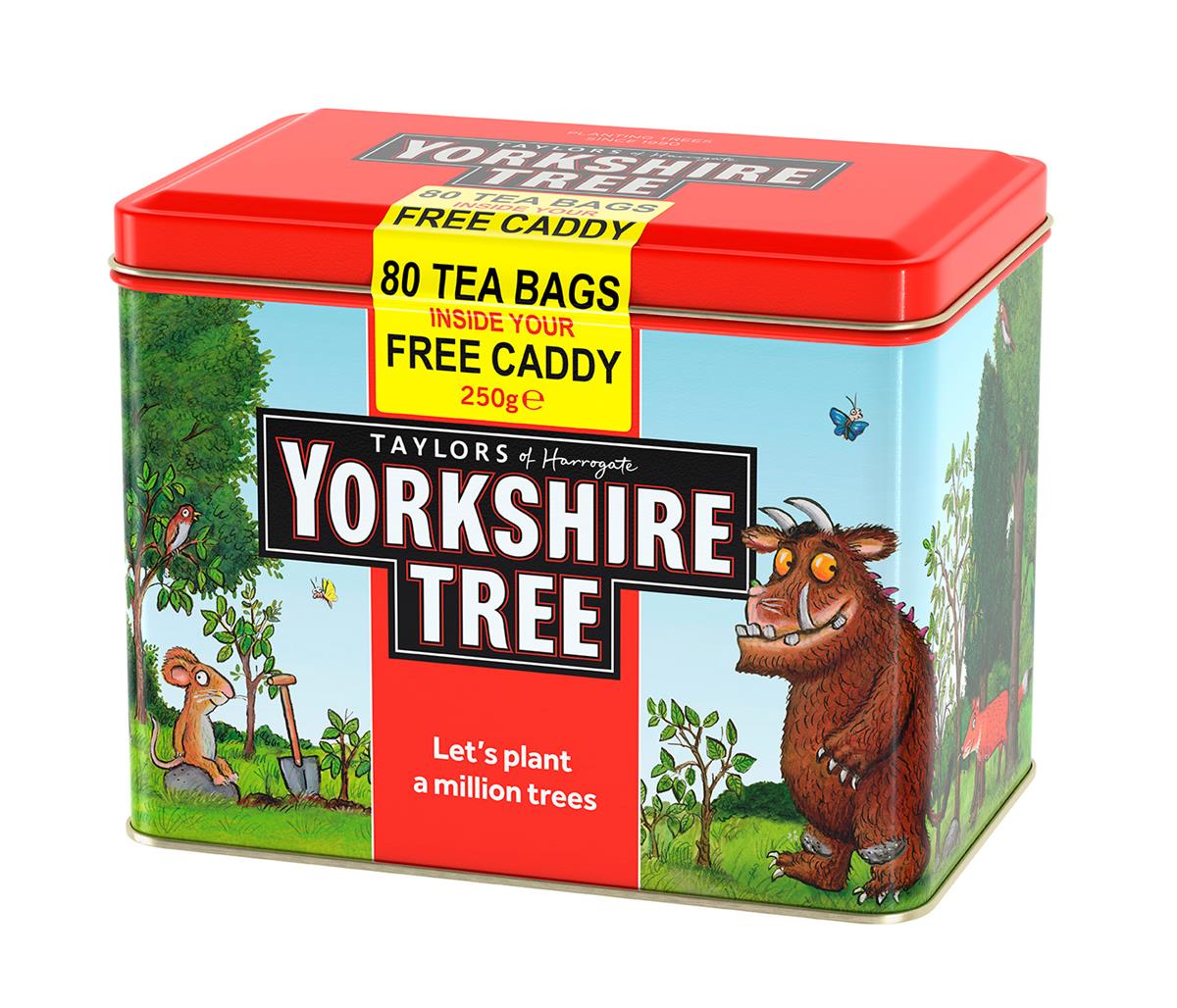 FREE Yorkshire Tree Tea Caddy Gratisfaction UK