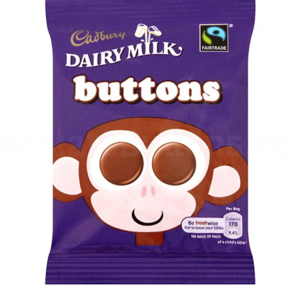 FREE Cadbury Chocolate Buttons (Via Twitter) Gratisfaction UK
