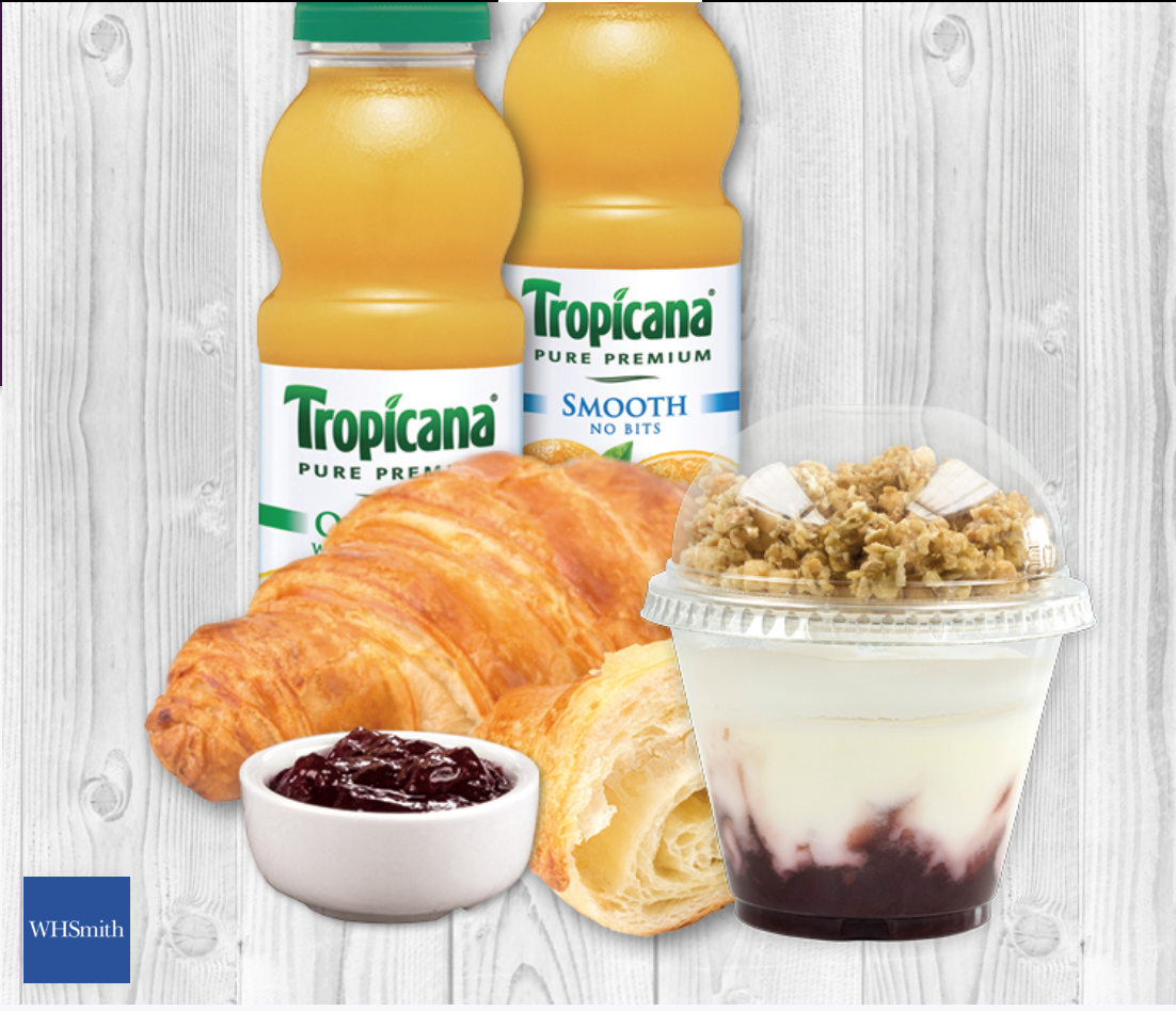 FREE WHSmith Breakfast Meal Deal (O2 Priority App) Gratisfaction UK