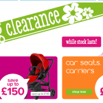 Up to 75% off in the Kiddicare Spring Clearance Sale - Gratisfaction UK