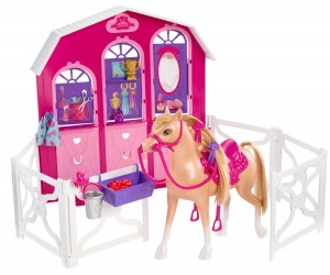 Barbie A Pony Tale - Sisters' Deluxe Stable £10.12 delivered at Amazon