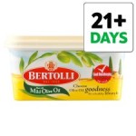 Bertolli Light & Original Spread Buy 1 Get 1 Free £1.90 At Tesco (Until 22nd April) - Gratisfaction UK