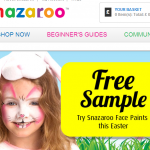 Free Sample Of Snazaroo Kids Face Paints This Easter (ENDS TONIGHT!) - Gratisfaction UK