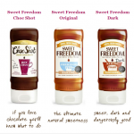 FREE Samples of Sweet Freedom Natural Liquid Chocolate - Gratisfaction UK