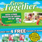 Free Vegetable Seeds From The Works - Gratisfaction UK