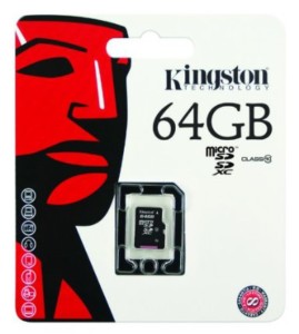 Kingston Technology 64GB Class 10 Micro SD with XC Flash Card Adapter £23.50 from Amazon - CHOOSE FROM MORE BUYING CHOICES FOR THIS PRICE Gratisfaction UK - Flash Bargains