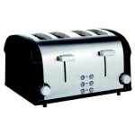 Kitchen Collection Stainless Steel 4-slice Toaster Black £15.99 (60% OFF) At Sainsbury’s - Gratisfaction UK