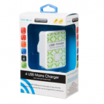 Optimum 4 USB Mains Charger £4.99 In-Store At B&M Stores - Gratisfaction UK