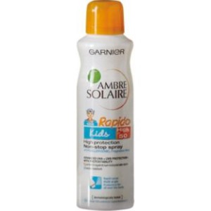 Ambre Solaire Kids Very High Protection Rapido Spray-SPF50 £3.99 at Argos Gratisfaction UK Flash Bargains