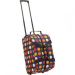 Go Explore Wheeled Holdall Polka Dot NOW HALF PRICE £9.99 at Argos - Gratisfaction UK