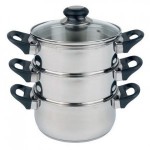 Home of Style Mercury Stainless Steel Steamer At Homebase £7.93 - Gratisfaction UK