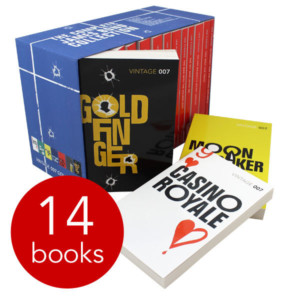 James Bond Collection - 14 Book Slipcase £12 delivered with FREE delivery code FLOWERS at The Book People Gratisfaction UK Flash Bargains