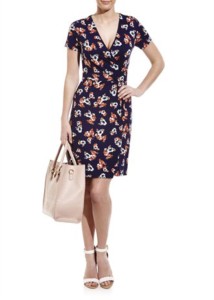 Matalan Floral Print Wrap Dress £16 Gratisfaction UK Flash Bargains