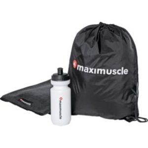 Maximuscle gymbag, towel and water bottle.HALF PRICE at Argos £4.99 Gratisfaction UK Flash Bargains