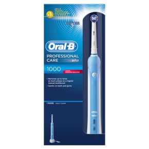 Oral-B care 1000 professional care electric toothbrush HALF PRICE £22.50 at Waitrose Gratisfaction UK Flash Bargains