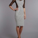 SIZES 8 & 10 ONLY Jolie Moi Striped Bodycon Dress WAS £27.99 NOW £12 at House of Fraser - Gratisfaction UK