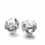 Silver Stud Earrings set with SWAROVSKI Crystal At Amazon £3.49 Delivered - Gratisfaction UK