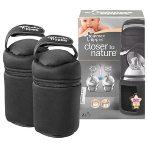 Tommee Tippee Closer to Nature Insulated Bottle Bags, Pack of 2 £5.99 at John Lewis Gratisfaction UK Flash Bargains