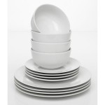 Wilko Everyday Value Porcelain Dinner Set White 12 Piece £5 at Wilko.com - Gratisfaction UK