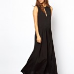 BARGAIN Maxi Dress With Pleat Front Detail WAS £55 NOW £13.50 Delivered At ASOS - Gratisfaction UK