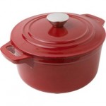 FLASH BARGAIN Living 21cm Cast Iron Round Casserole Dish in Red HALF PRICE at Argos now £12.49 - Gratisfaction UK