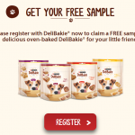 Claim a FREE sample of delicious oven-baked DeliBakie® for your dog - Gratisfaction UK