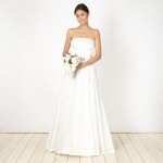 BARGAIN ‘5 Star Rated’ Debut Ivory jacquard bandeau bridal dress was £450 NOW £75 (Size 8,10,12) at Debenhams - Gratisfaction UK