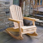 BARGAIN Bowland Outdoor Garden Patio Wooden Adirondack Rocker Rocking Chair Furniture £59.99 (free click and Collect) at eBay - Gratisfaction UK