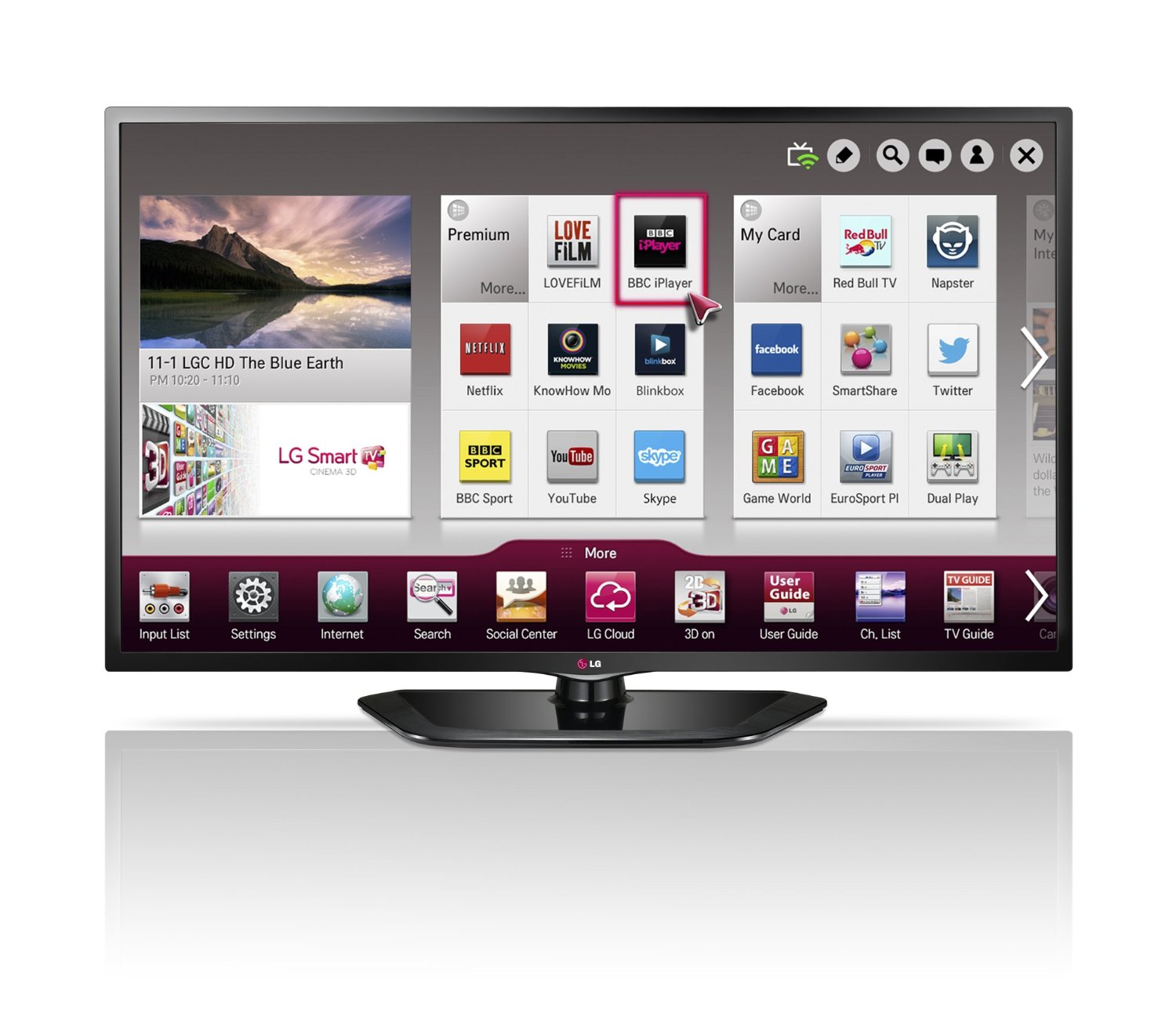 BARGAIN LG 42LN570V 42inch Widescreen 1080p Full HD Smart LED TV with