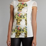 BARGAIN Pussycat Satin Panel Jamaican Print Top was £18, then £7 NOW £4.90 at House of Fraser - Gratisfaction UK