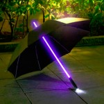 BARGAIN Rainbow LED Multi Colour Changing Umbrella with LED Torch Handle NOW £11.99 at 7DayShop - Gratisfaction UK