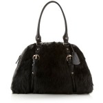 BARGAIN Red Herring Black faux fur buckle strap shoulder bag was £39, then £19.50 NOW £11.70 at Debenhams - Gratisfaction UK