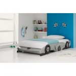 BARGAIN Silver Racing Car Bed Frame was £374.99 now £78.94 delivered at Argos - Gratisfaction UK