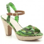 FLASH BARGAIN Olina Katelina Green Floral Womens Casual Sandals were £44.99 NOW £19.99 at Clarks - Gratisfaction UK