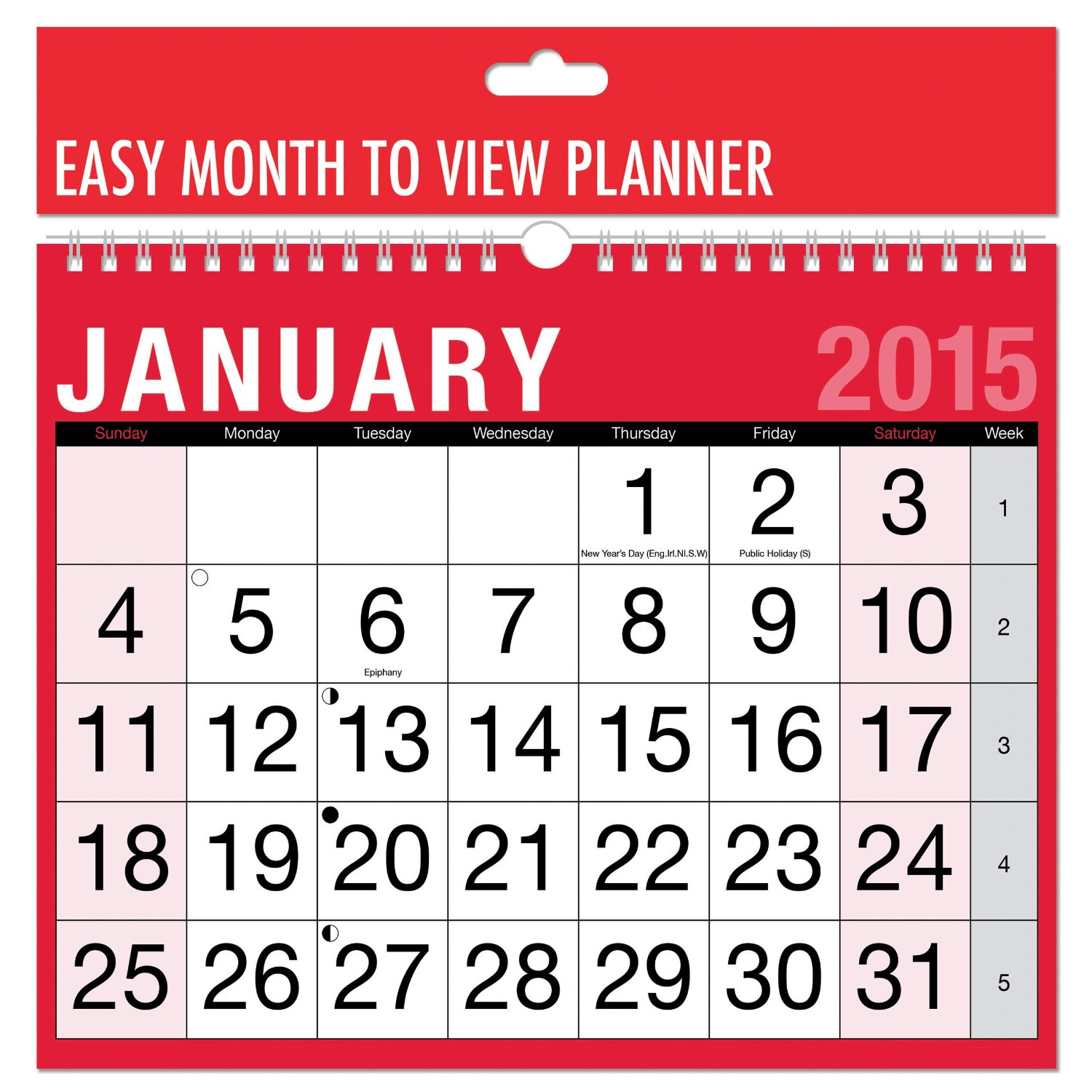 Bargain 2015 Calendar View Planner U00a31 Delivered At Amazon