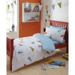 BARGAIN Designer boy’s white ‘Paper Planes’ bedding set was £30 then £15 NOW £9 at Debenhams - Gratisfaction UK