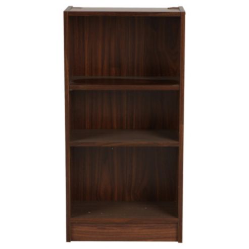 Bargain Fraser Walnut Effect 3 Shelf Bookcase 15 At Tesco Direct