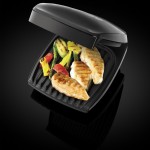 BARGAIN George Foreman 18471 Black 4-Portion Family Grill £20 at Amazon - Gratisfaction UK