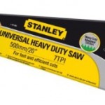 BARGAIN Stanley 1-20-090 500mm 20-inch Heavy-Duty Sharpcut Handsaw was £10.99 NOW £3.64 at Amazon - Gratisfaction UK