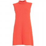 BARGAIN Ted Baker Womens Funnel Neck Sweater Dress Coral WAS £138.99 NOW £24.99 At MandMDirect - Gratisfaction UK