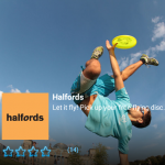 FREE Flying Disc (Frisbee) From Halfords With O2 Priority Moments - Gratisfaction UK
